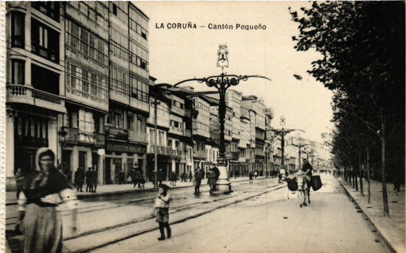 CPA Espagne La Coruna - Canton Pequeno (282540)