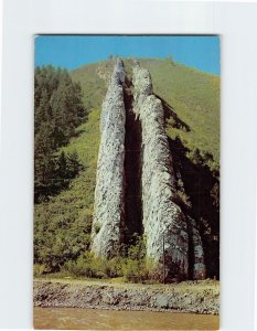 Postcard The Devil's Slide, Weber Canyon, Utah