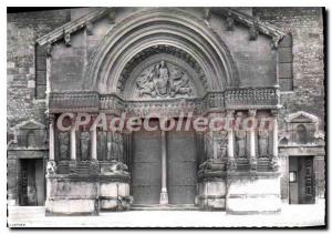 Postcard Modern Arles Sur Rhone Church St Trophime Portal