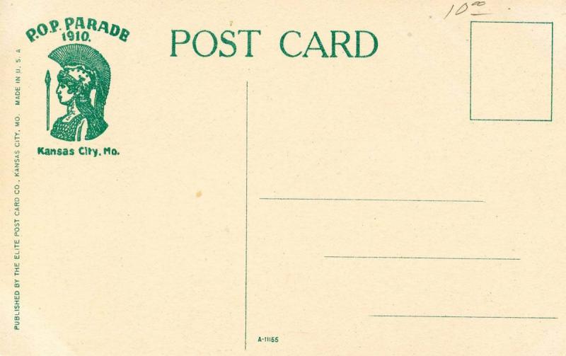 MO - Kansas City.  Stork. P.O.P. Parade 1910