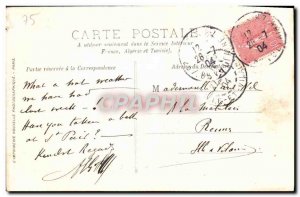 Old Postcard The Paris Grand Palais and the Pont Alexandre III