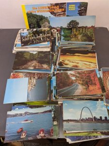 Huge Lot of Mixed Chrome Postcards 26 #