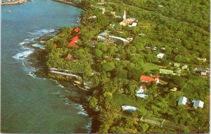 Postcard HI Aerial - Kailua-Kona   - HATS tour