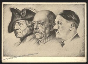 3rd Reich Germany Adolf Hitler Bismarck Frederick the Great Maenner der Z 112221