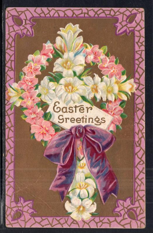 Easter Greetings Flowers BIN