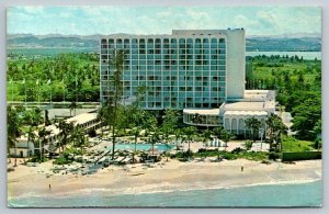 Americana Hotel  San Juan  Puerto Rico    Postcard