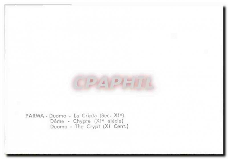 Postcard Modern Parma Dome Chypte