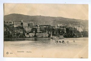 496988 Italy Sorrento embankment Grand Hotel Victoria Vintage postcard