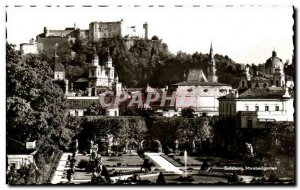 Postcard Old Salzburg Mirabeitgarten