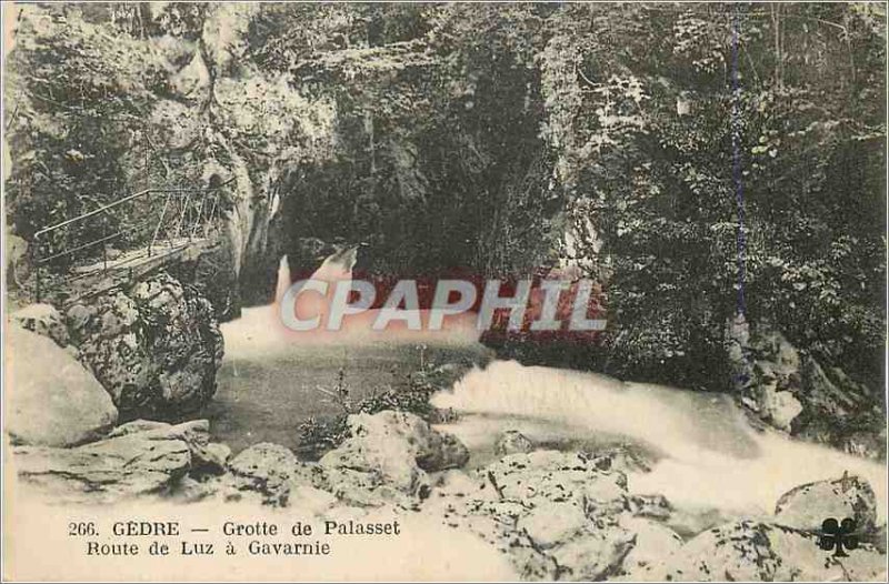 Postcard Old Luz Road has Gavarnie Gedre Cave Palasset