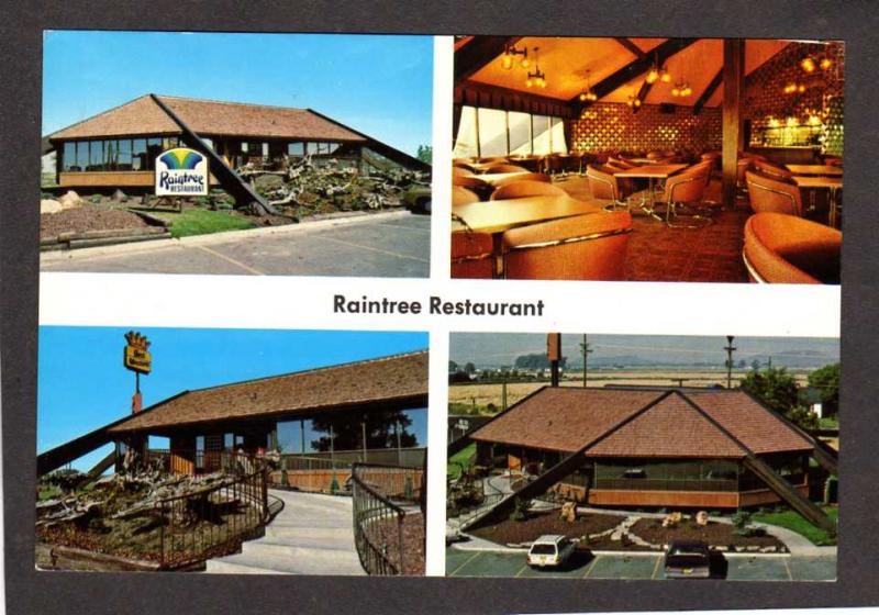 ID Raintree Restaurant Coffee Shop Best Western Motel Rexburg Idaho Postcard