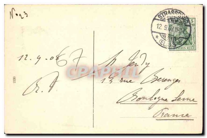 Old Postcard Strassburg