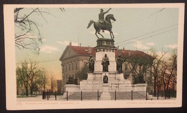 Washington Monument, Richmond, VA. Detroit Photographic Co. 5783