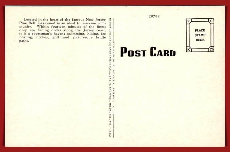 New Jersey, Lakewood - Post Office - [NJ-266]