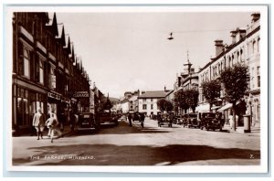 c1940's Capron's Garage The Parade Minehead Somerset England RPPC Photo Postcard