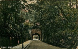 VINTAGE POSTCARD TUNNEL ROAD REIGATE SURREY UNITED KINGDOM ENGLAND