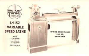 Walker Trner Company Advertising Unused 