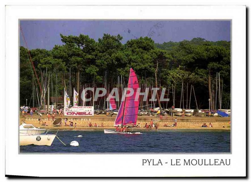 Modern Postcard Arcachon Gironde Sailing Club Pyla The Moulleau Boat Catamaran