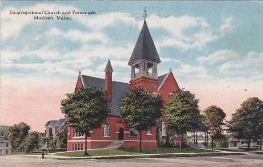 Maine Madison Congregational Church And Parsonage