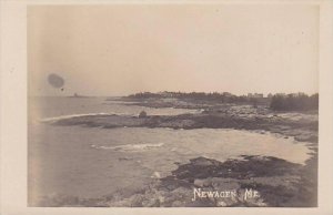 Maine Newagen Shoreline Scene Real Photo RPPC