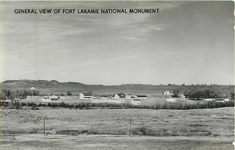 General View of Fort Laramie National Monument Wyoming WY RP