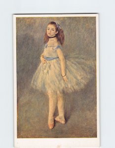 Postcard The Dancer By Renoir, National Gallery Of Art, Washington, D. C.