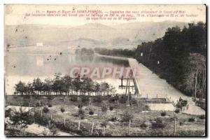 Saint Ferreol - Pond and Dam - Old Postcard