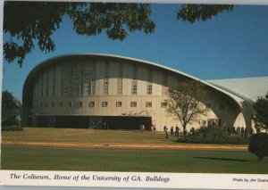 Coliseum Home of the University of Georgia Bull Dogs Continental Postcard