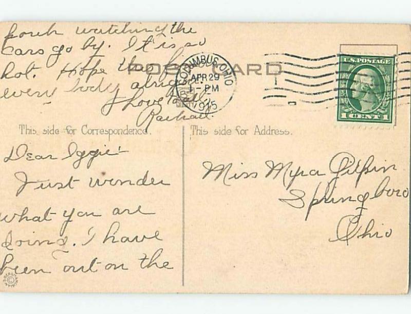 Divided-Back COMIC POSTCARD Columbus Ohio OH HM4690