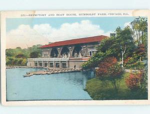 W-Border BOATHOUSE AT HUMBOLDT PARK Chicago Illinois IL G2195