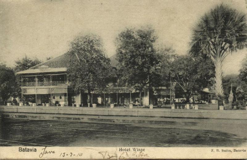 indonesia, JAVA BATAVIA, Hotel Wisse (1899)