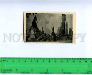 222702 ARGENTINA BUENOS AIRES Monumento a L. Alem old miniature postcard