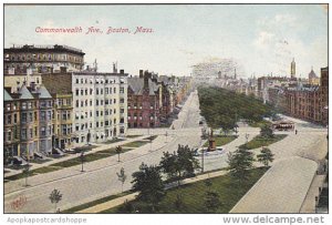 Commonwealth Avenue Boston Massachusetts 1907