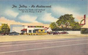 Chattanooga Tennessee The Talley Ho Restaurant Linen Antique Postcard K21001