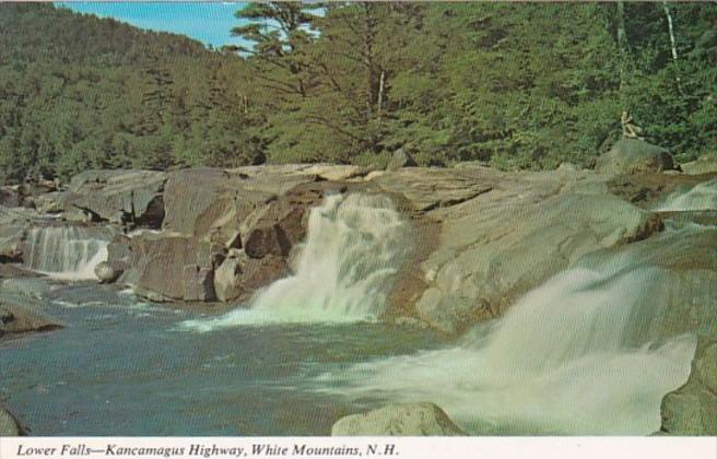 New Hampshire White Mountains LOwer Falls Kancamagus Highway