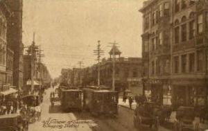 Shopping District Sacramento CA 1910