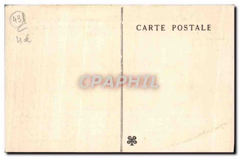 Old Postcard The Danse Macabre De La Chaise Dieu