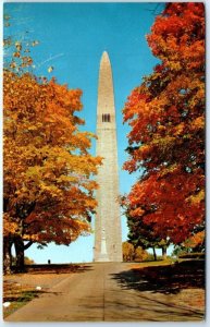 Postcard - The Battle Monument at Bennington Center - Bennington, Vermont