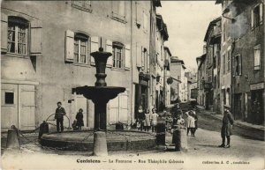 CPA Confolens La Fontorse, Rue Theophile Gibouin FRANCE (1074235)