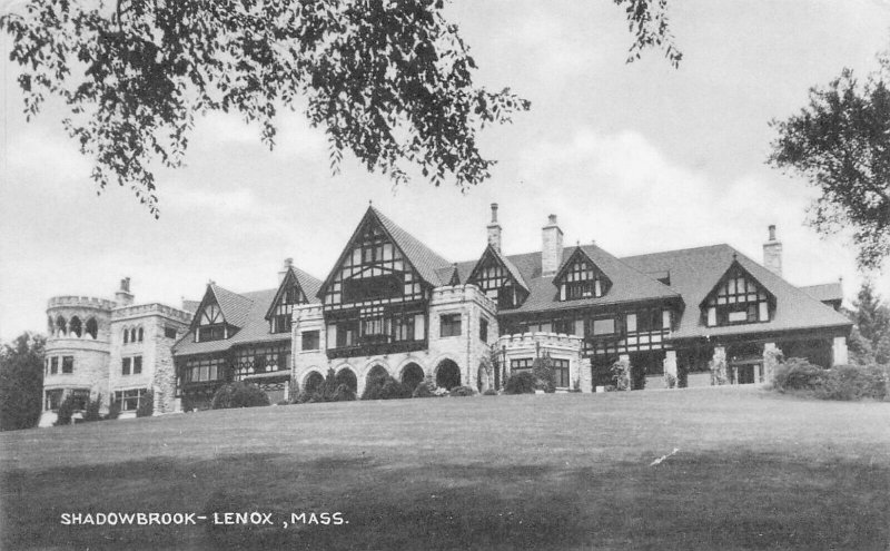 Shadowbrook, Lenox, Massachusetts, early postcard, unused