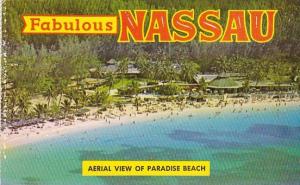 Bahamas Nassau Aerial View Of Paradise Beach