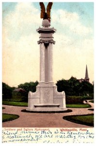 Massachusetts Whitinsville Soldiers Sailors Monument