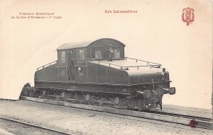 France Locomotive Train Traseteur Electique de la Cie d'Orleans postcard...