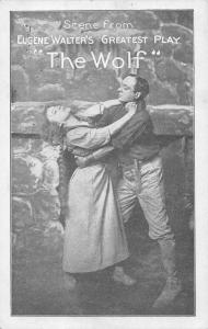 The Wolf Eugene Walters Play Theatre Advertising Antique Postcard J76480