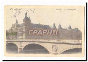 Paris (1) The concierge Old Postcard