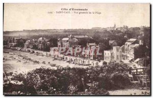 Postcard Old Saint Cast General view of the Beach