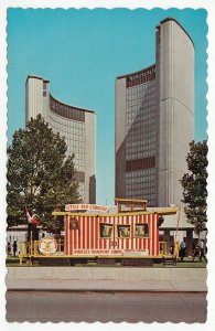 The Shriners Little Red Caboose, Toronto City Hall, Ontario, Canada