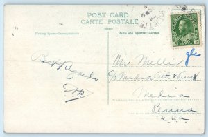 Joliette Quebec Canada Postcard Place Lavaltrie c1910 Antique Posted