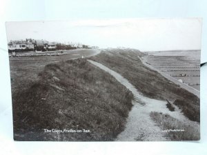 The Cliffs Frinton on Sea Essex Vintage RP Postcard 1924