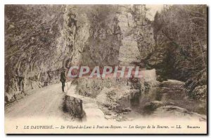 Old Postcard The Dauphine Villard de Lans has Pont in Royans the gorges of th...